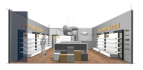 interieurontwerp retail impressie